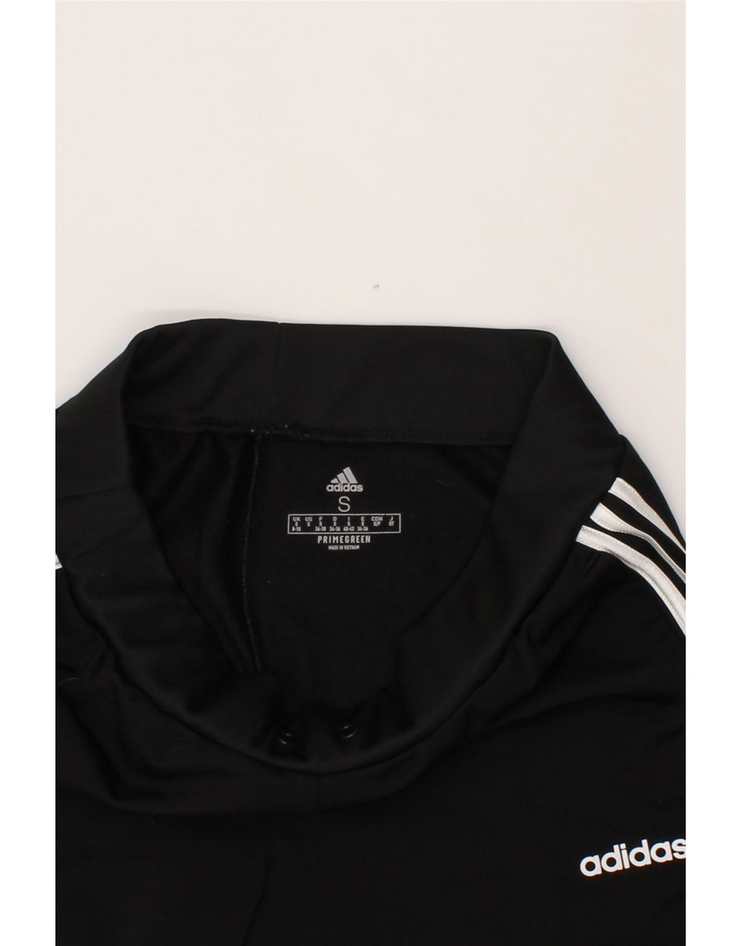 ADIDAS Womens Tracksuit Trousers Joggers UK 8/10 Small Black Polyester Vintage Adidas and Second-Hand Adidas from Messina Hembry 