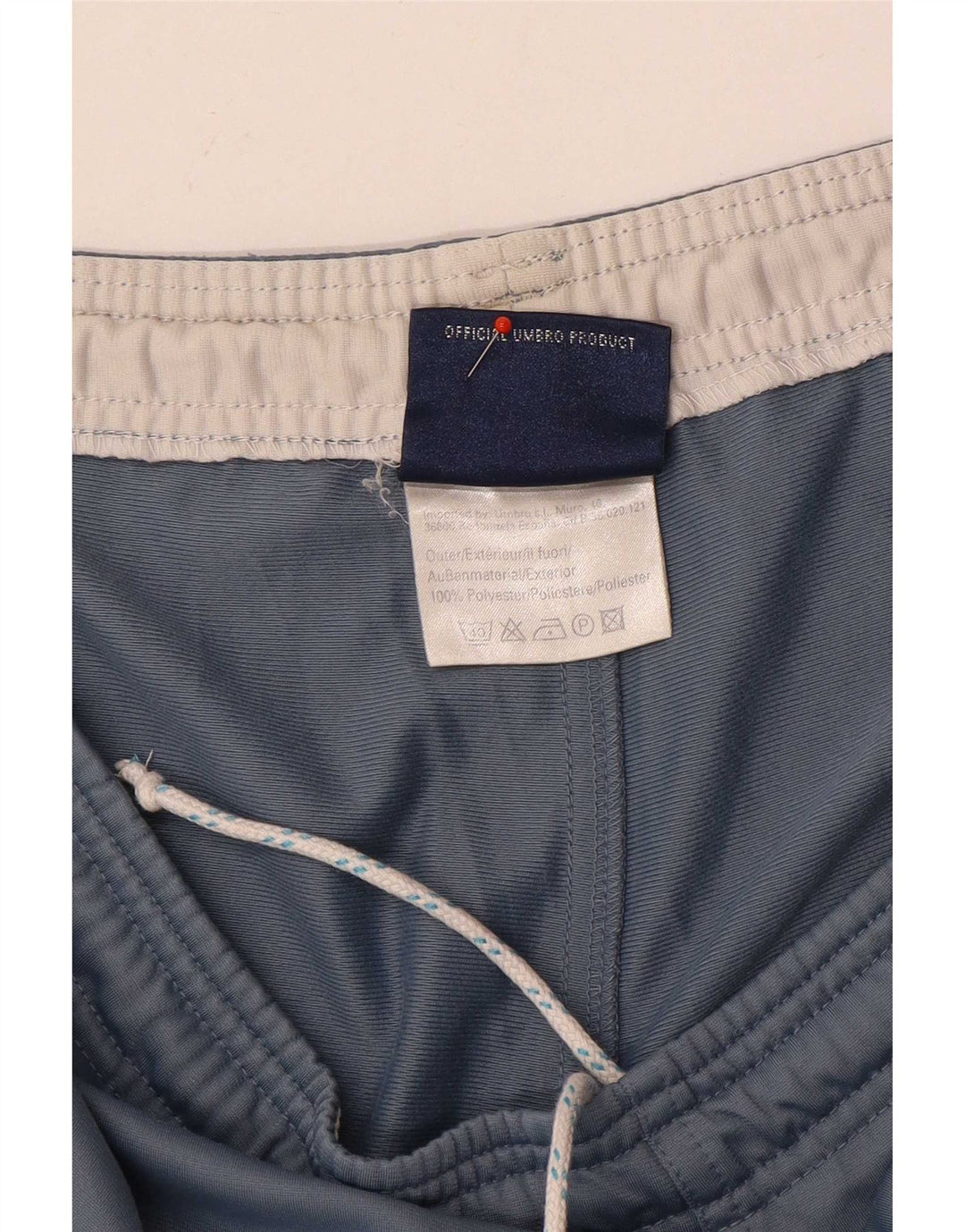 Umbro Mens Sport Shorts XL Blue Polyester