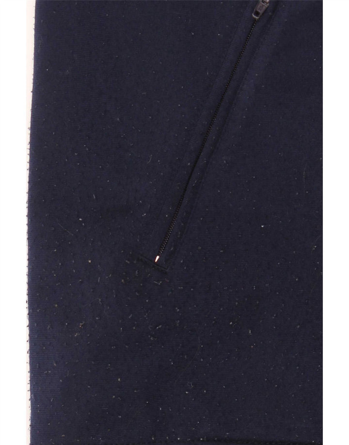 Ellesse Mens Graphic Tracksuit Top Jacket Large Navy Blue Colourblock