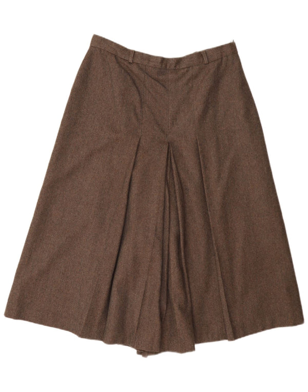 LE TRUC Womens High Waist Cullotes Shorts EU 40 Medium W27 Brown