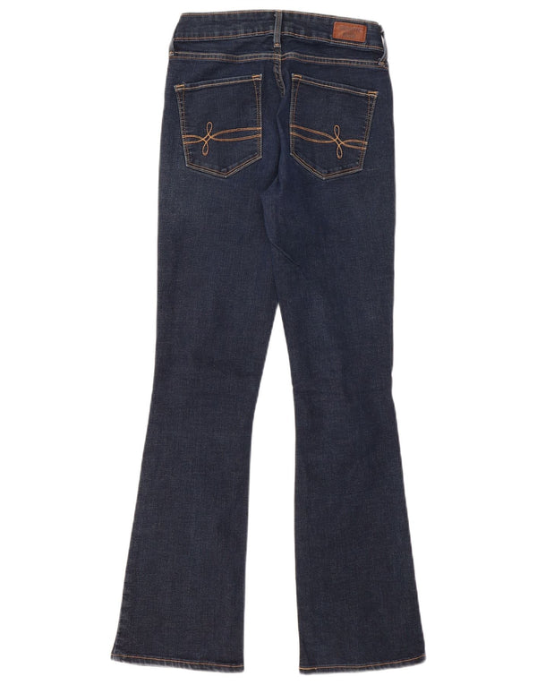 Levi's Womens Denizen Modern Bootcut Jeans W26 L30 Navy Blue Cotton