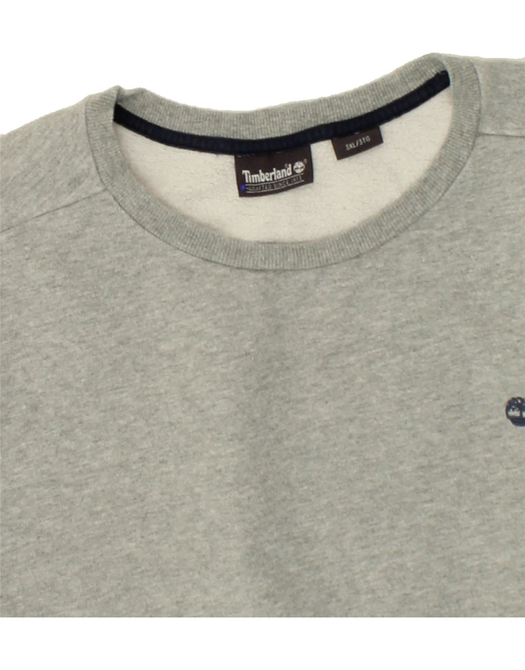 TIMBERLAND Mens Sweatshirt Jumper 3XL Grey Cotton