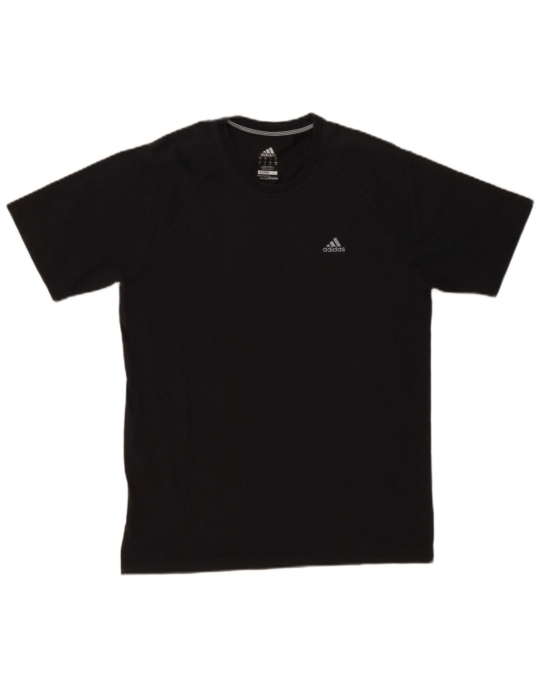 ADIDAS Mens Clima 365 T-Shirt Top Small Black Cotton