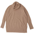 French Connection Womens Roll Neck Jumper Sweater UK 14 Medium Beige