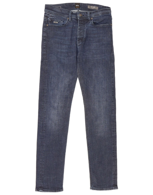 Hugo Boss Womens Taber Tapered Jeans W30 L32 Blue Cotton