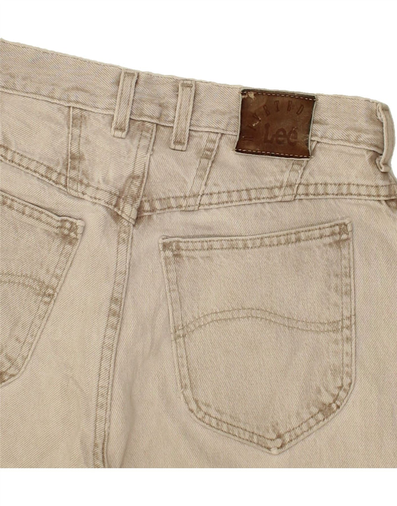 LEE Womens High Waist Tapered Jeans W28 L28  Beige | Vintage Lee | Thrift | Second-Hand Lee | Used Clothing | Messina Hembry 