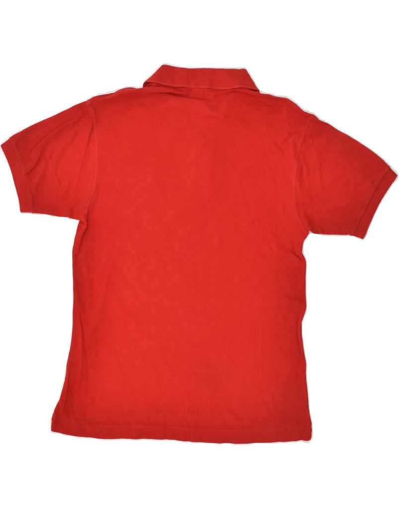 LACOSTE Mens Polo Shirt Size 3 Small Red Cotton | Vintage Lacoste | Thrift | Second-Hand Lacoste | Used Clothing | Messina Hembry 