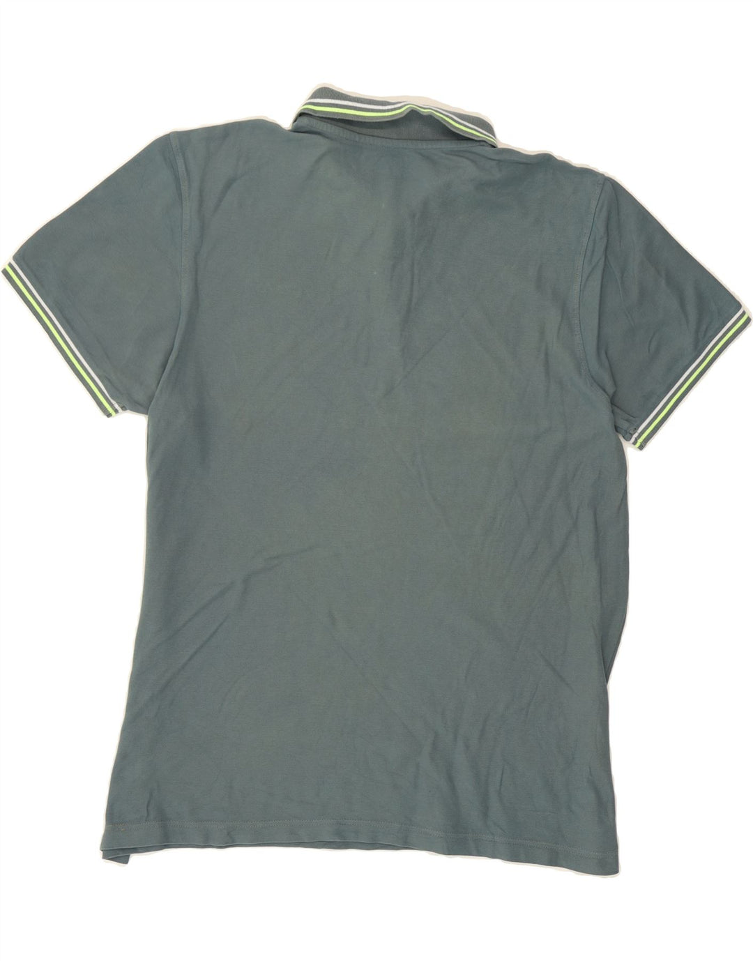 LOTTO Mens Polo Shirt 2XL Green Cotton Vintage Lotto and Second-Hand Lotto from Messina Hembry 