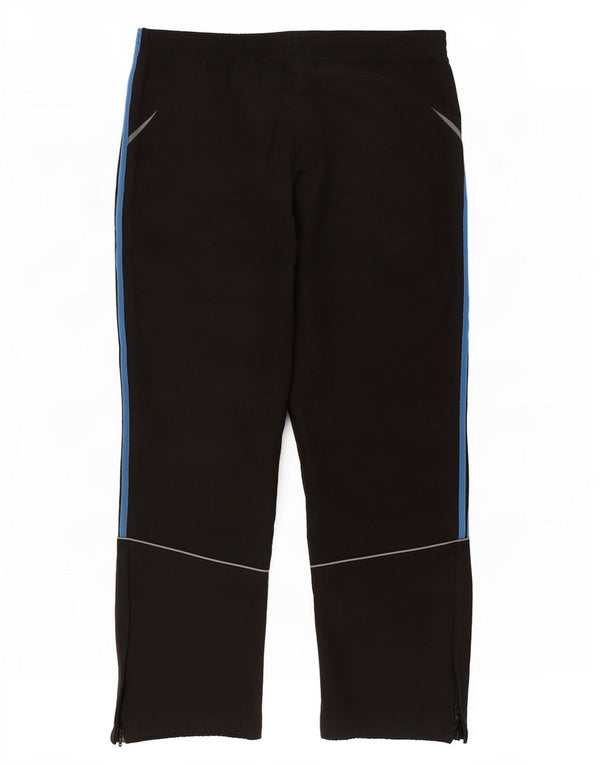 Adidas Mens Climalite Tracksuit Trousers Joggers Large Black Polyester