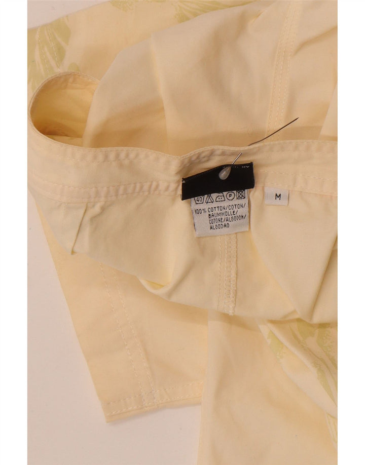 O'Neill Womens Straight Capri Trousers Medium W30 L22 Off White Floral
