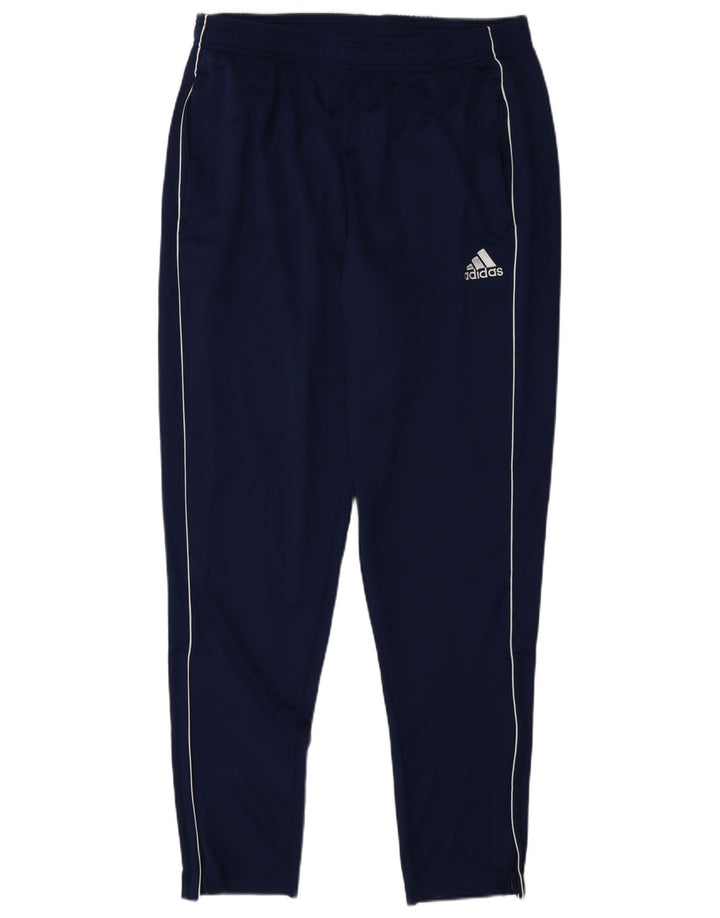 Adidas Mens Aeroready Tracksuit Trousers XL  Navy Blue Polyester