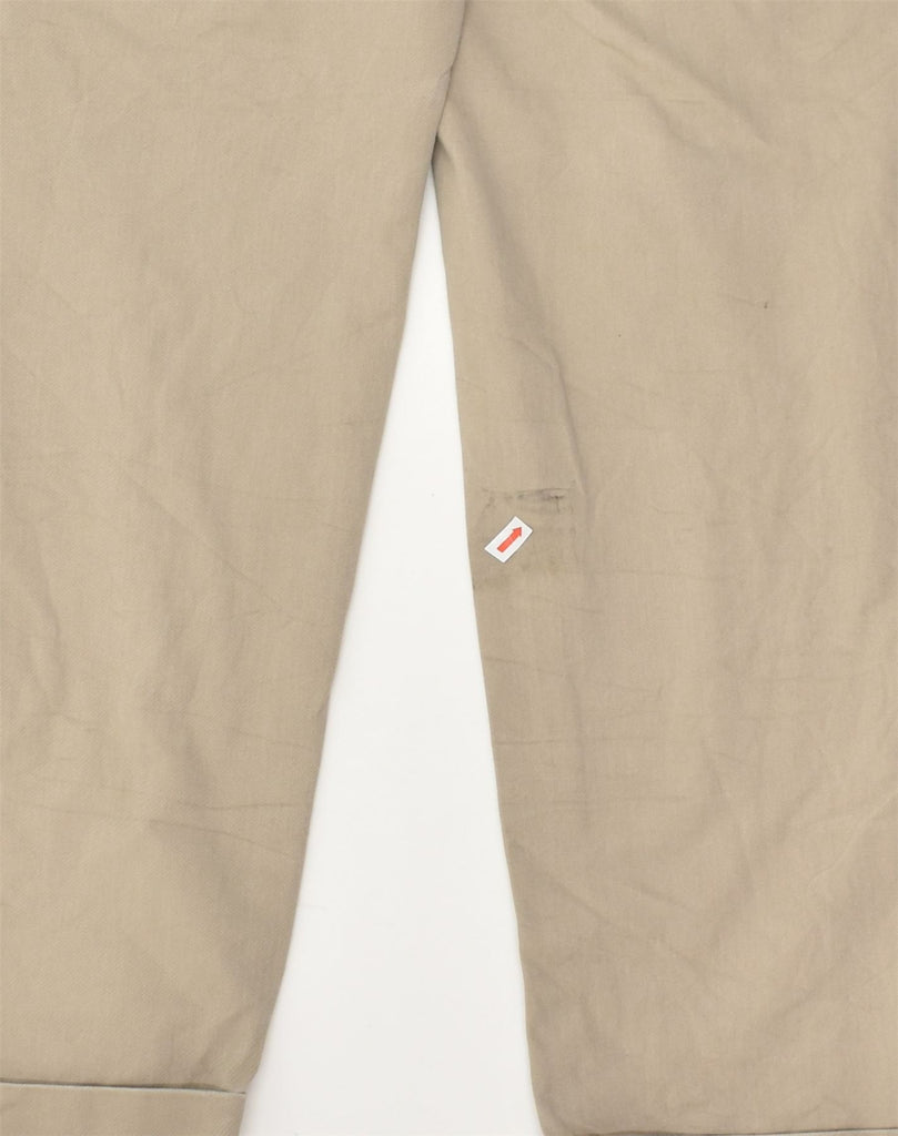 NAUTICA Mens Rigger Pegged Chino Trousers W40 L32 Beige Cotton | Vintage Nautica | Thrift | Second-Hand Nautica | Used Clothing | Messina Hembry 