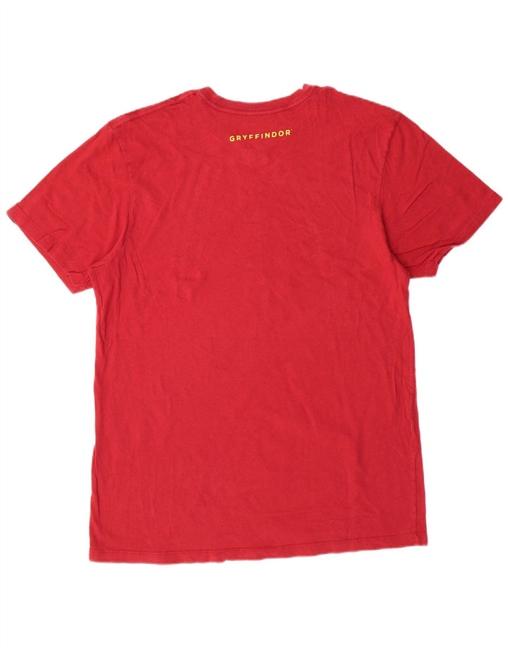 VANS Mens Harry Potter Custom Fit T-Shirt Top Medium Red Striped Cotton