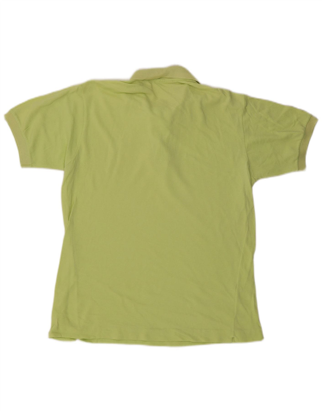 LACOSTE Mens Polo Shirt Size 4 Medium Green Cotton
