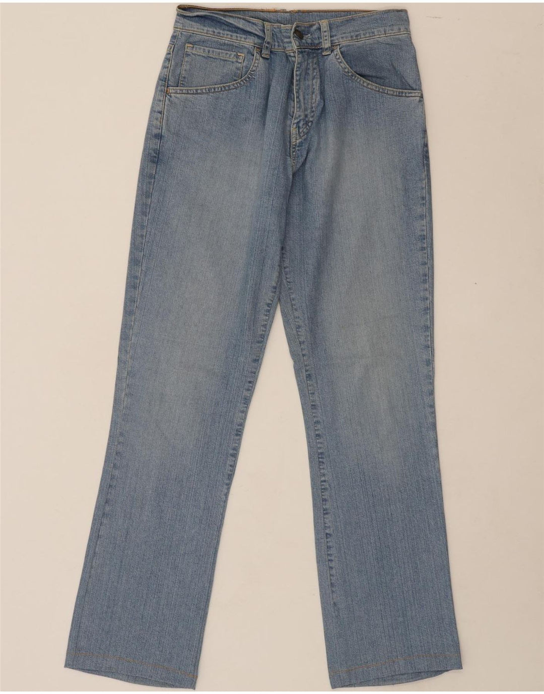 LEVI'S Womens Straight Jeans W28 L30 Blue Cotton Vintage Levi's and Second-Hand Levi's from Messina Hembry 