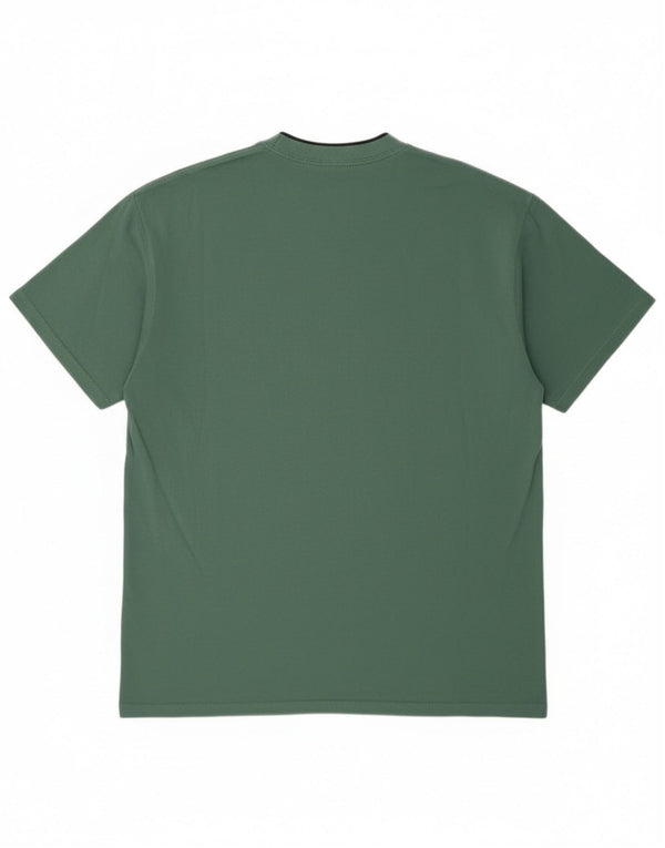 Nike Mens T-Shirt Top Large Green Cotton