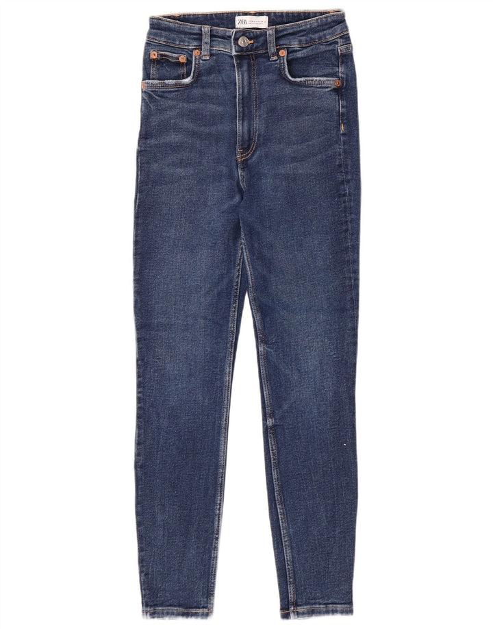 Zara Womens Skinny Jeans EU 36 XS W26 L27 Blue