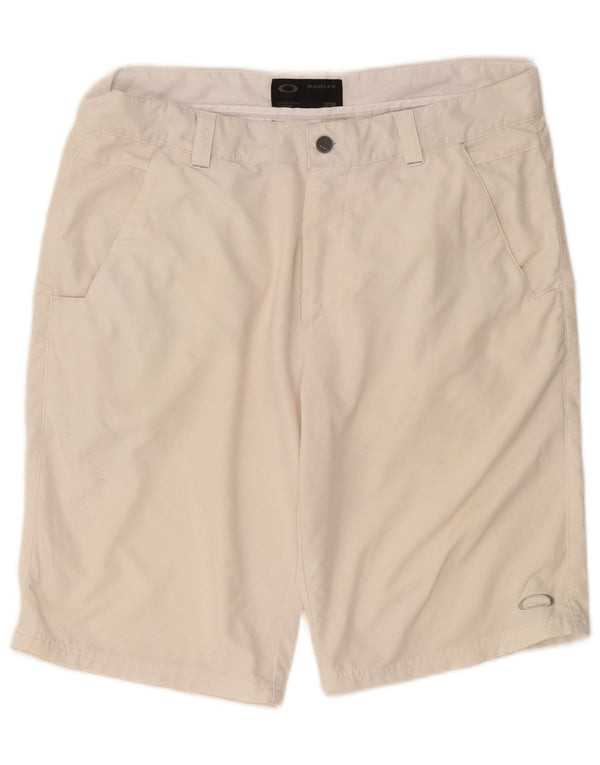 Oakley Mens Chino Shorts W36 Large Off White