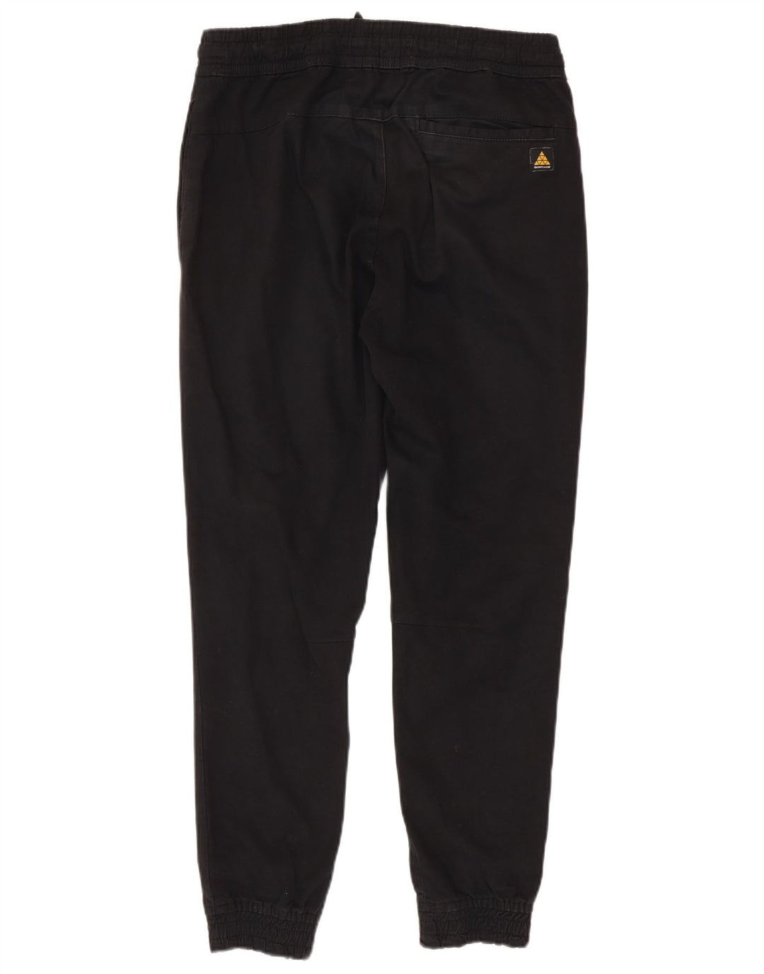 Zara Mens Joggers Chino Trousers Medium W31 L29 Black Cotton