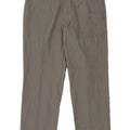 Marks & Spencer Mens Straight Suit Trousers W38 L29 Grey Polyester