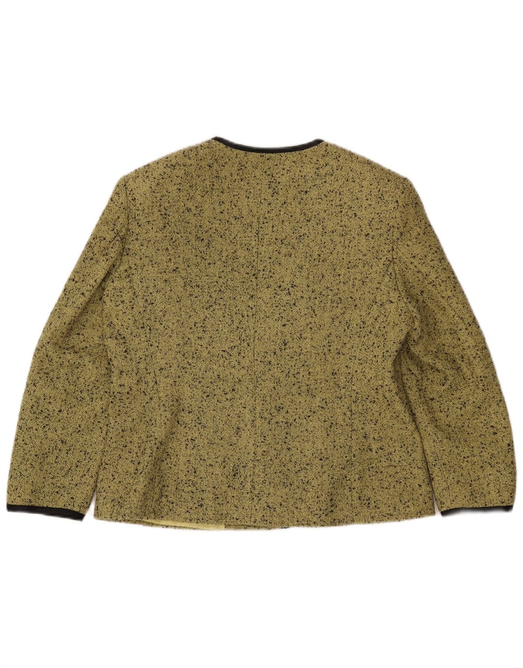 DELIA FERRARI Womens Oversized 3/4 Sleeve Blazer Jacket IT 41 Small Green