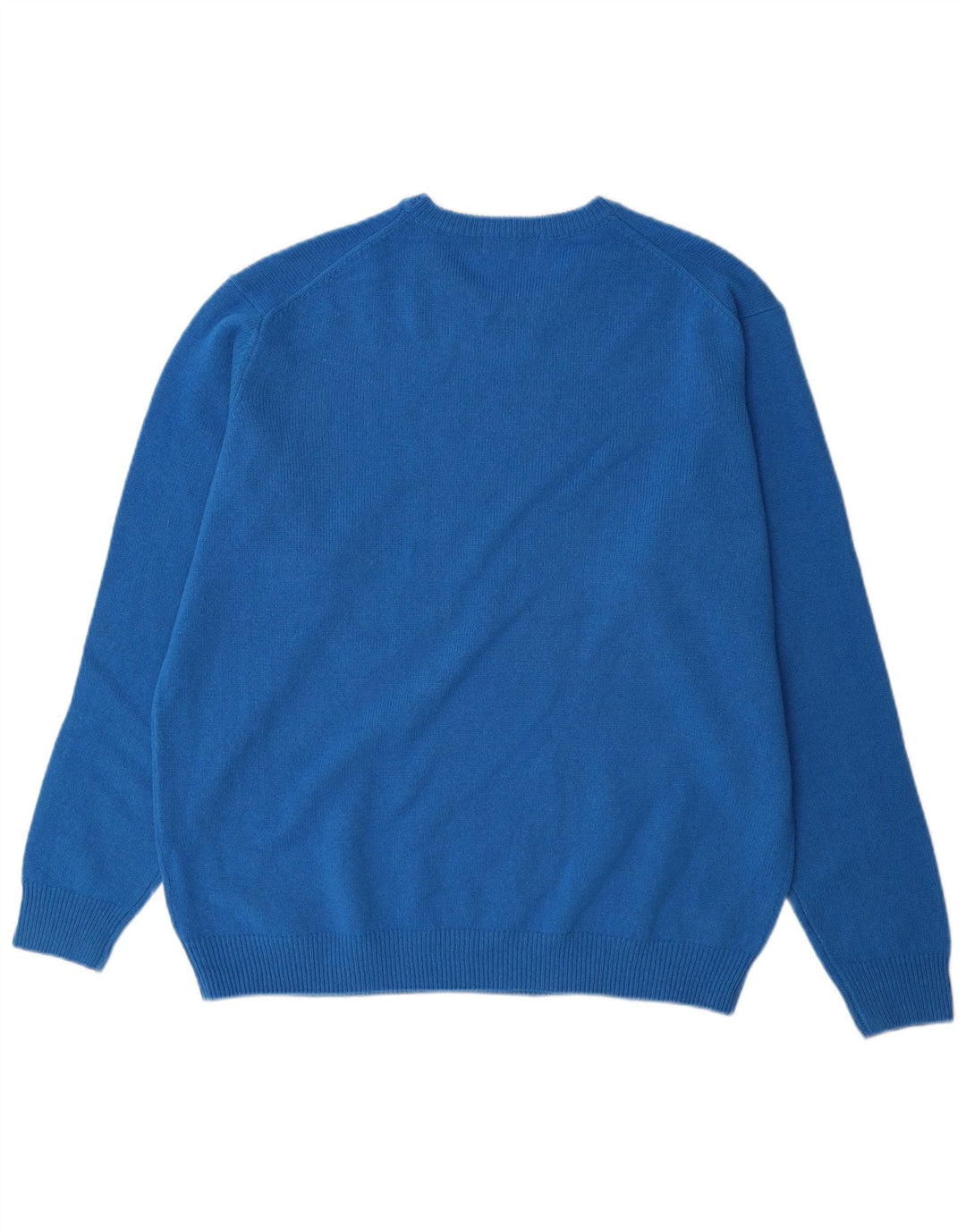 James Pringle Mens Crew Neck Jumper Sweater XL Blue Wool