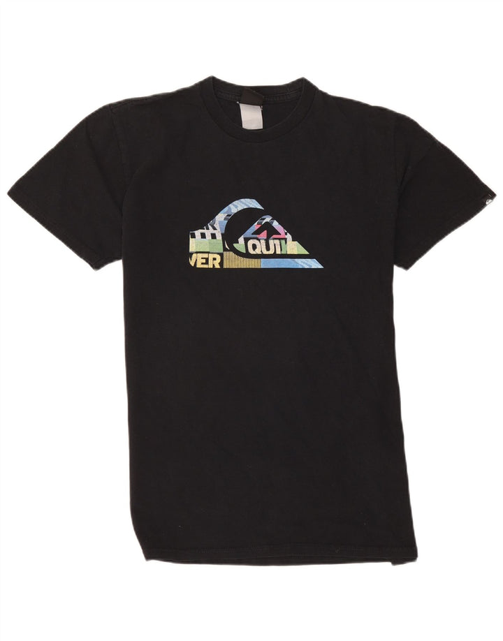 Quiksilver Mens Graphic T-Shirt Top Small Black