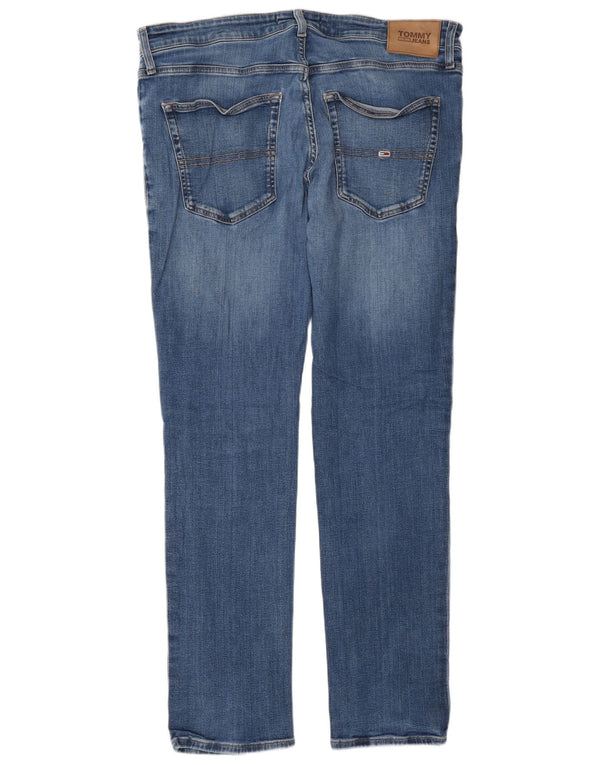 Tommy Hilfiger Mens Scanton Slim Jeans W36 L32 Blue Cotton