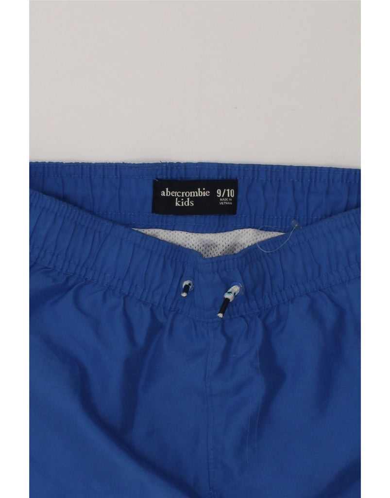 ABERCROMBIE & FITCH Boys Sport Shorts 9-10 Years Blue Polyester | Vintage Abercrombie & Fitch | Thrift | Second-Hand Abercrombie & Fitch | Used Clothing | Messina Hembry 