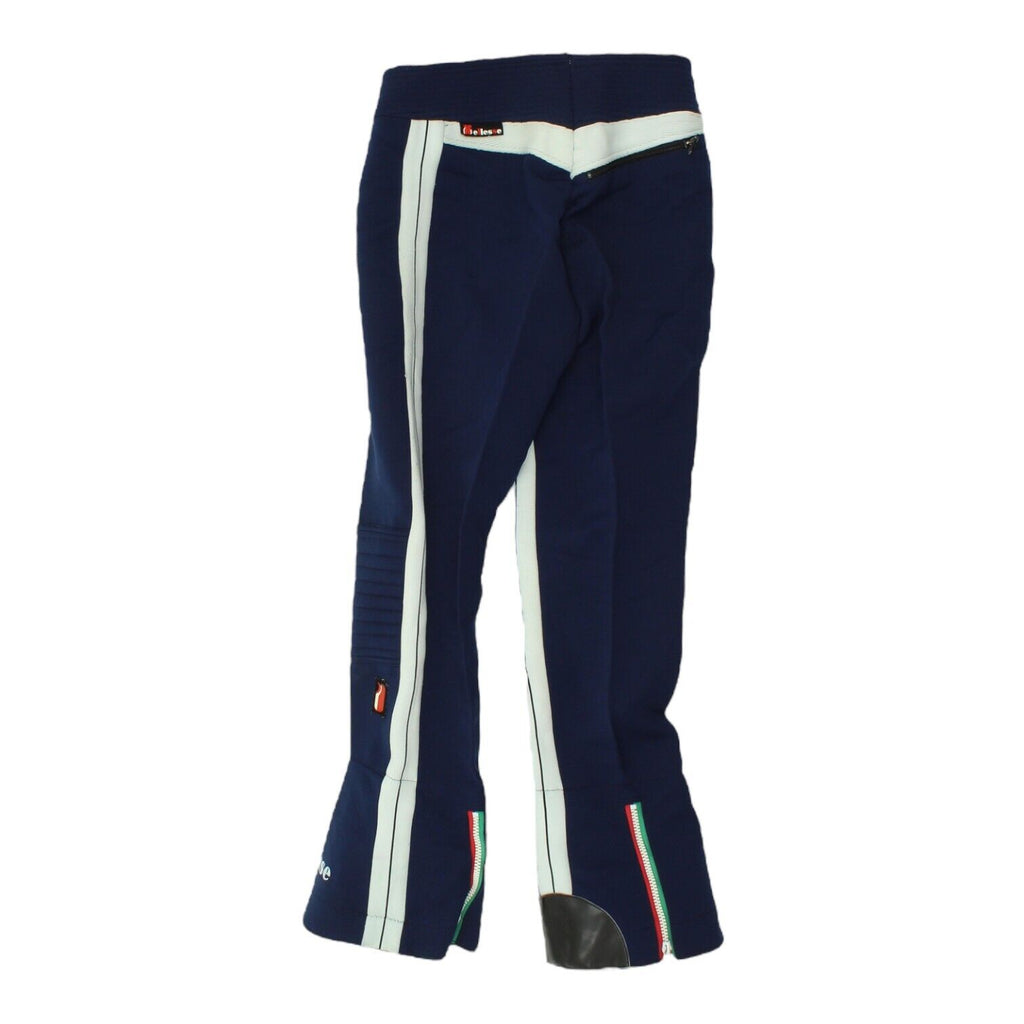 Ellesse Womens Navy Ski Salopettes | Vintage Retro Winter Sports Snow Pants VTG | Vintage Messina Hembry | Thrift | Second-Hand Messina Hembry | Used Clothing | Messina Hembry 