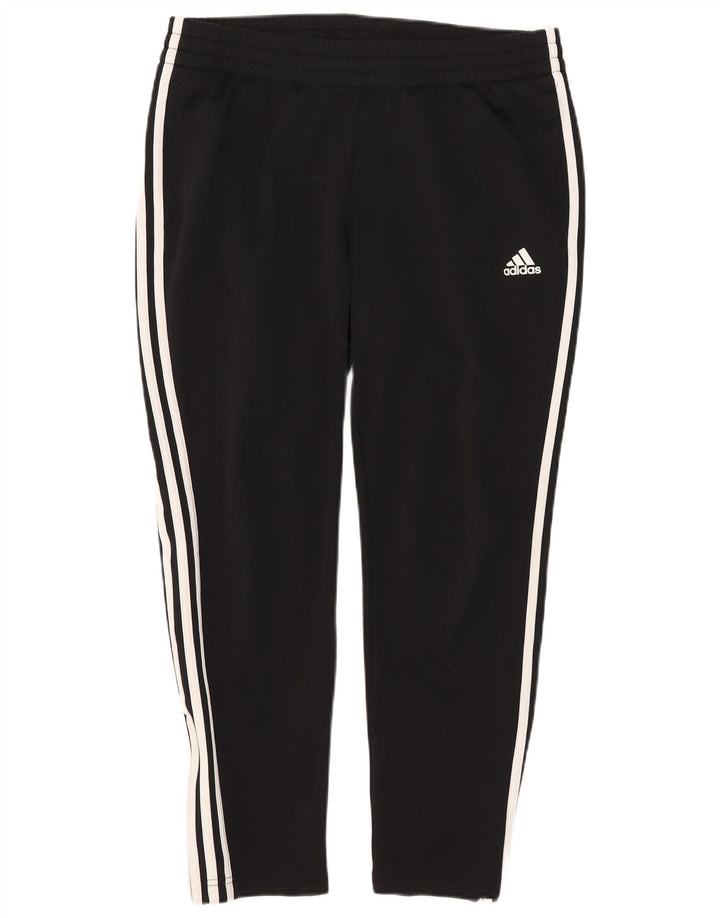 Adidas Womens Tracksuit Trousers UK 16/18 Large  Black Polyester