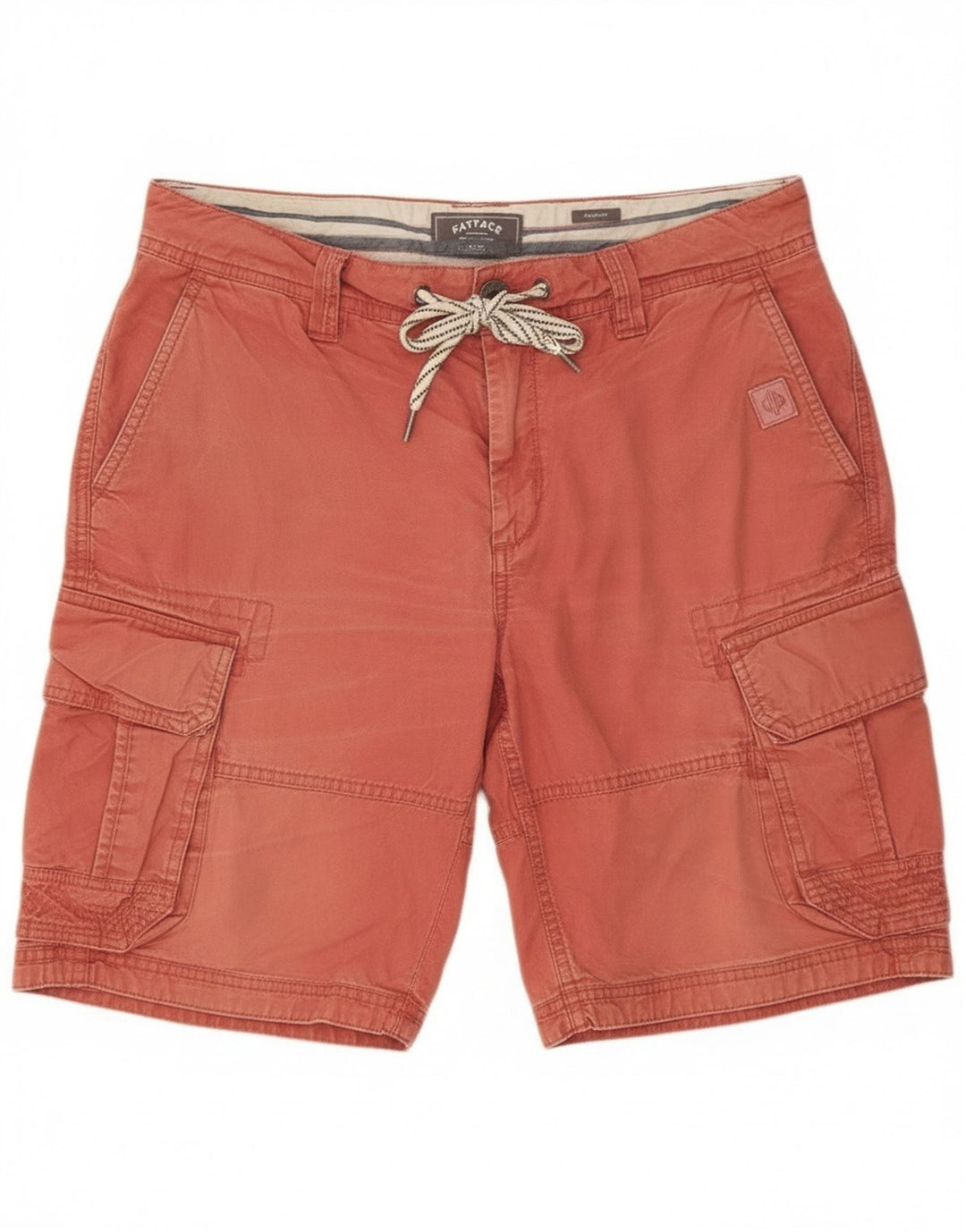 Fat Face Mens Cargo Shorts W36 Large  Red Cotton