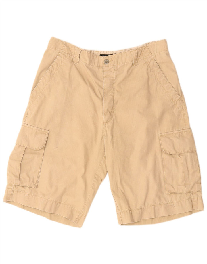 DOCKERS Womens Khakis Cargo Shorts W33 Medium Beige