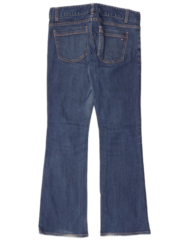 TOMMY HILFIGER Womens Bootcut Jeans US 6 Medium W30 L30 Blue Cotton