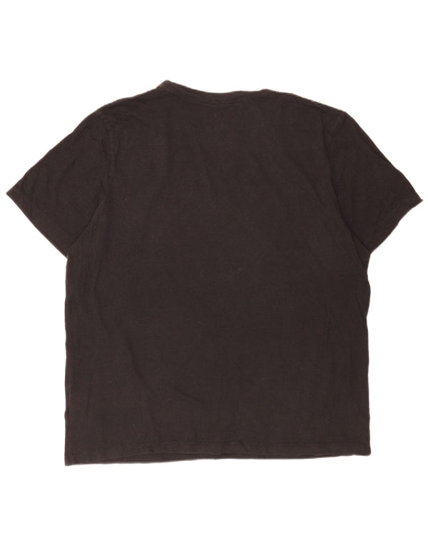 Nike Mens Graphic T-Shirt Top XL Black Cotton