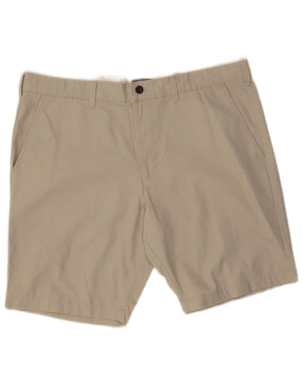 Marks & Spencer Mens Chino Shorts W38 XL Beige Cotton