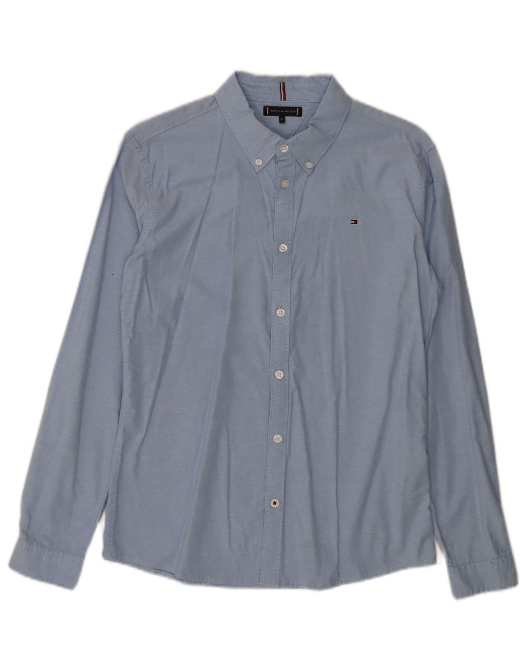 TOMMY HILFIGER Boys Shirt 13-14 Years Blue