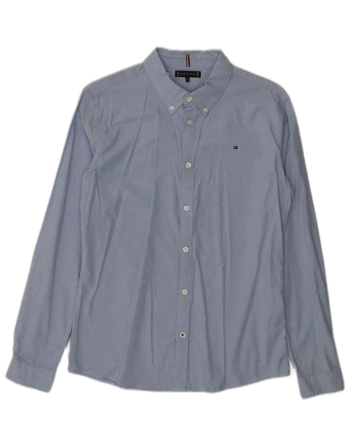 TOMMY HILFIGER Boys Shirt 13-14 Years Blue