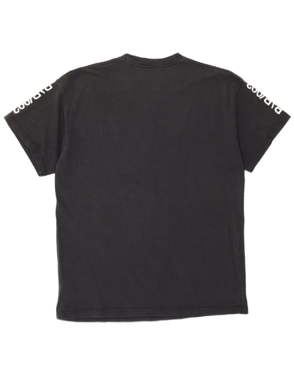 Nike Mens Graphic T-Shirt Top Medium Black Cotton