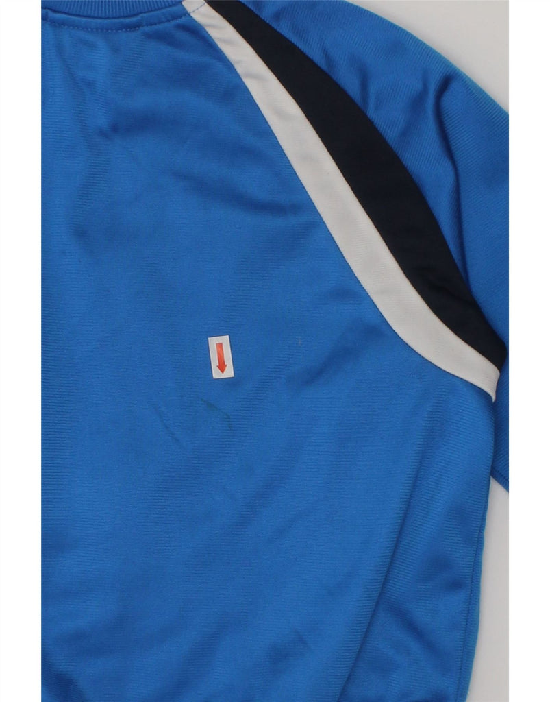 ADIDAS Boys Tracksuit Top Jacket 3-4 Years Blue Colourblock Polyester | Vintage Adidas | Thrift | Second-Hand Adidas | Used Clothing | Messina Hembry 