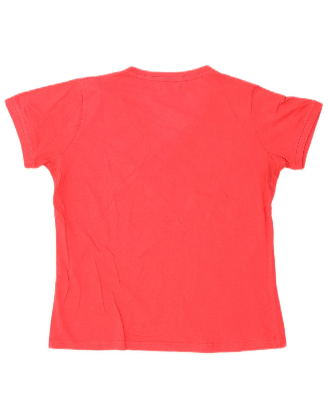 Kappa Womens T-Shirt Top UK 14 Large Red Cotton