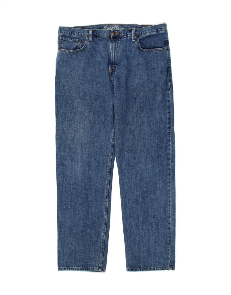EDDIE BAUER Mens Traditional Fit Straight Jeans W40 L34 Blue Cotton Vintage Eddie Bauer and Second-Hand Eddie Bauer from Messina Hembry 