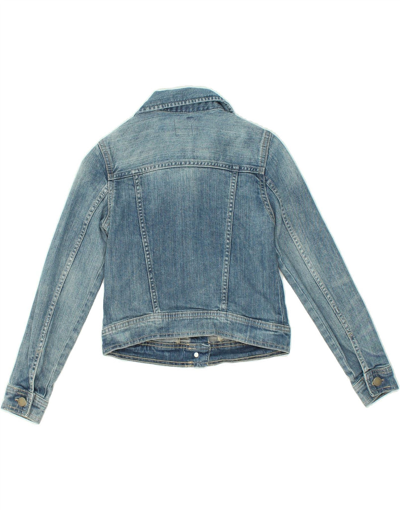 GAP Girls Crop Denim Jacket 10-11 Years  Blue Cotton | Vintage Gap | Thrift | Second-Hand Gap | Used Clothing | Messina Hembry 