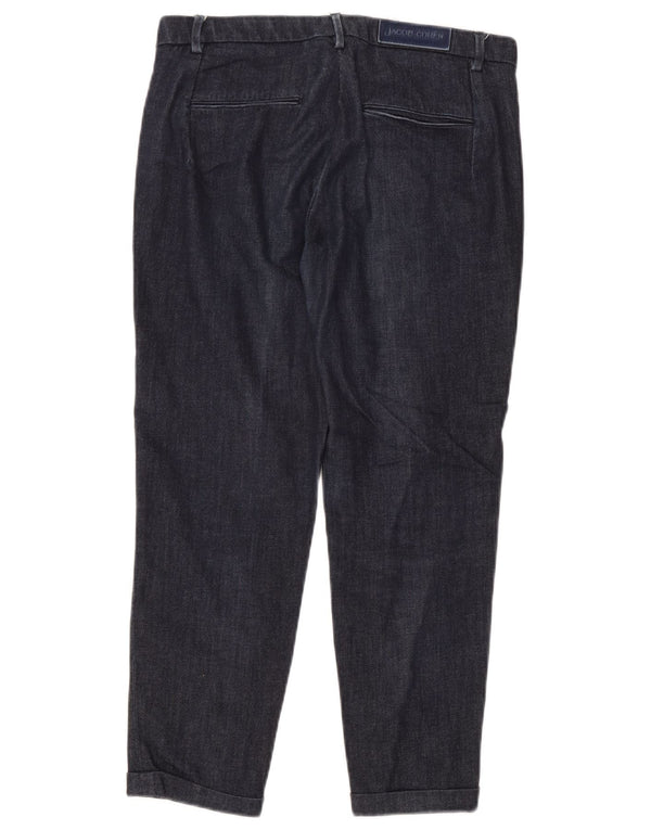 Jacob Cohen Womens Chino Slim Jeans W31 L27 Navy Blue Cotton