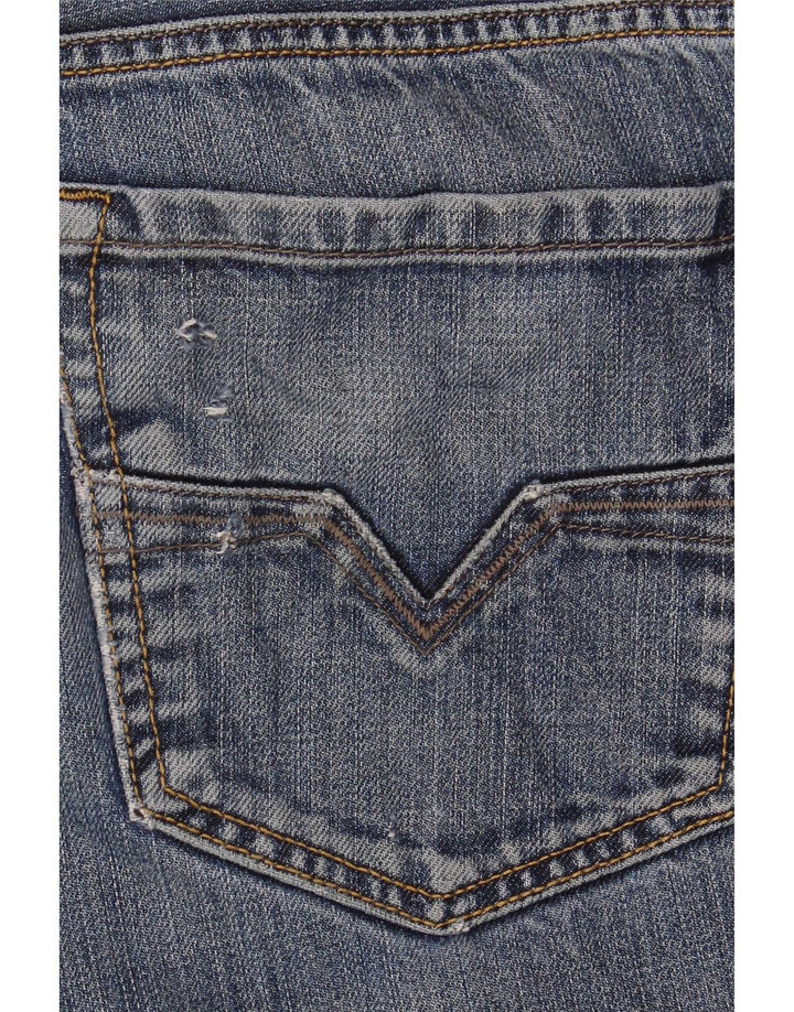 Diesel Mens Denim Shorts W34 Large Blue Cotton