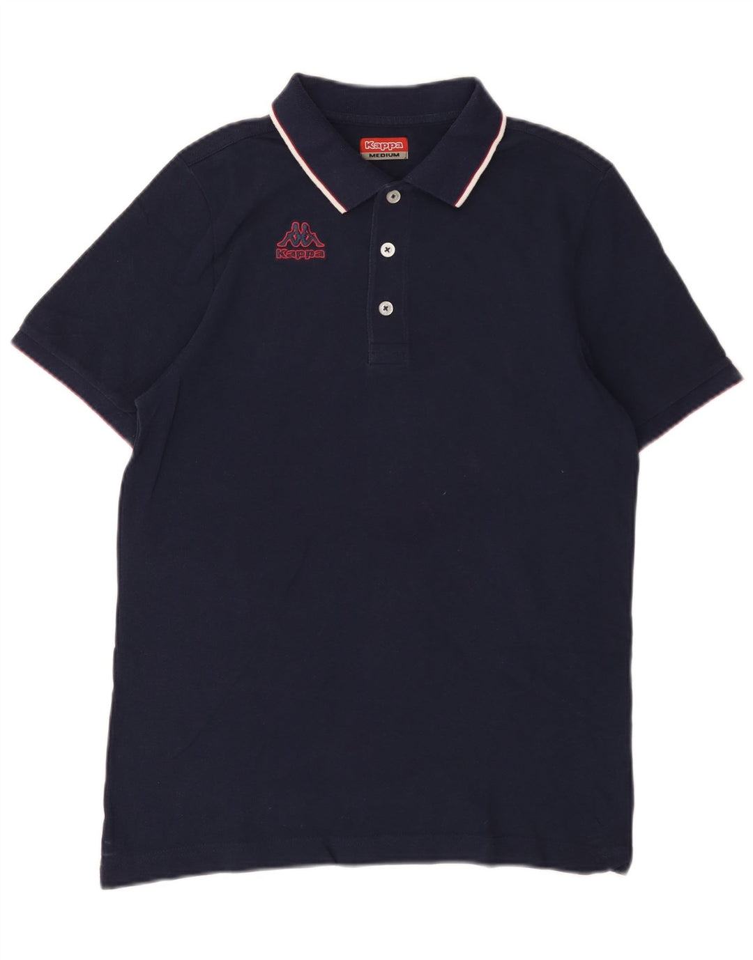 Kappa Mens Polo Shirt Medium Navy Blue