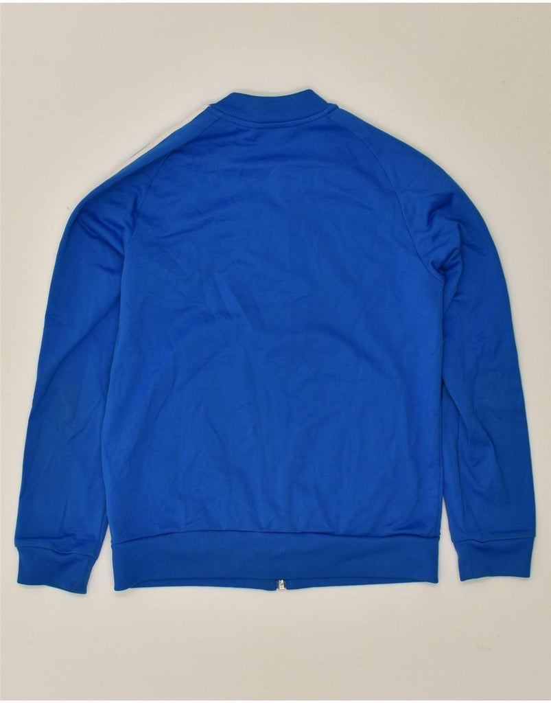 ADIDAS Boys Tracksuit Top Jacket 11-12 Years Blue Polyester | Vintage Adidas | Thrift | Second-Hand Adidas | Used Clothing | Messina Hembry 