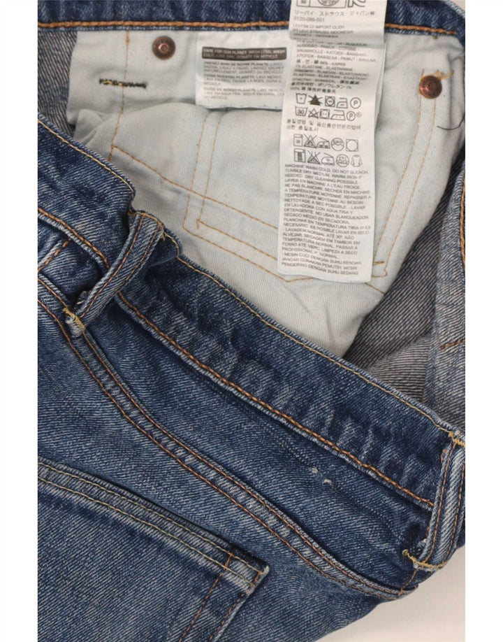 Levi's Mens 511 Slim Jeans W34 L30 Blue Cotton