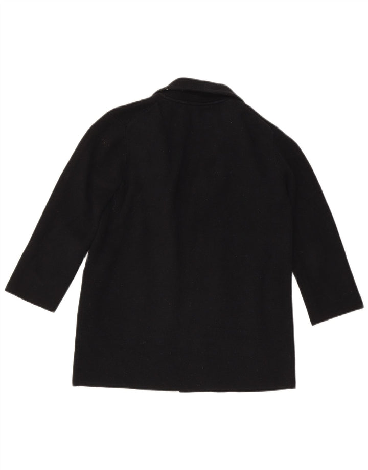 J. Crew Womens Oversized 3/4 Sleeve Open Blazer Jacket UK 6 XS Navy Blue