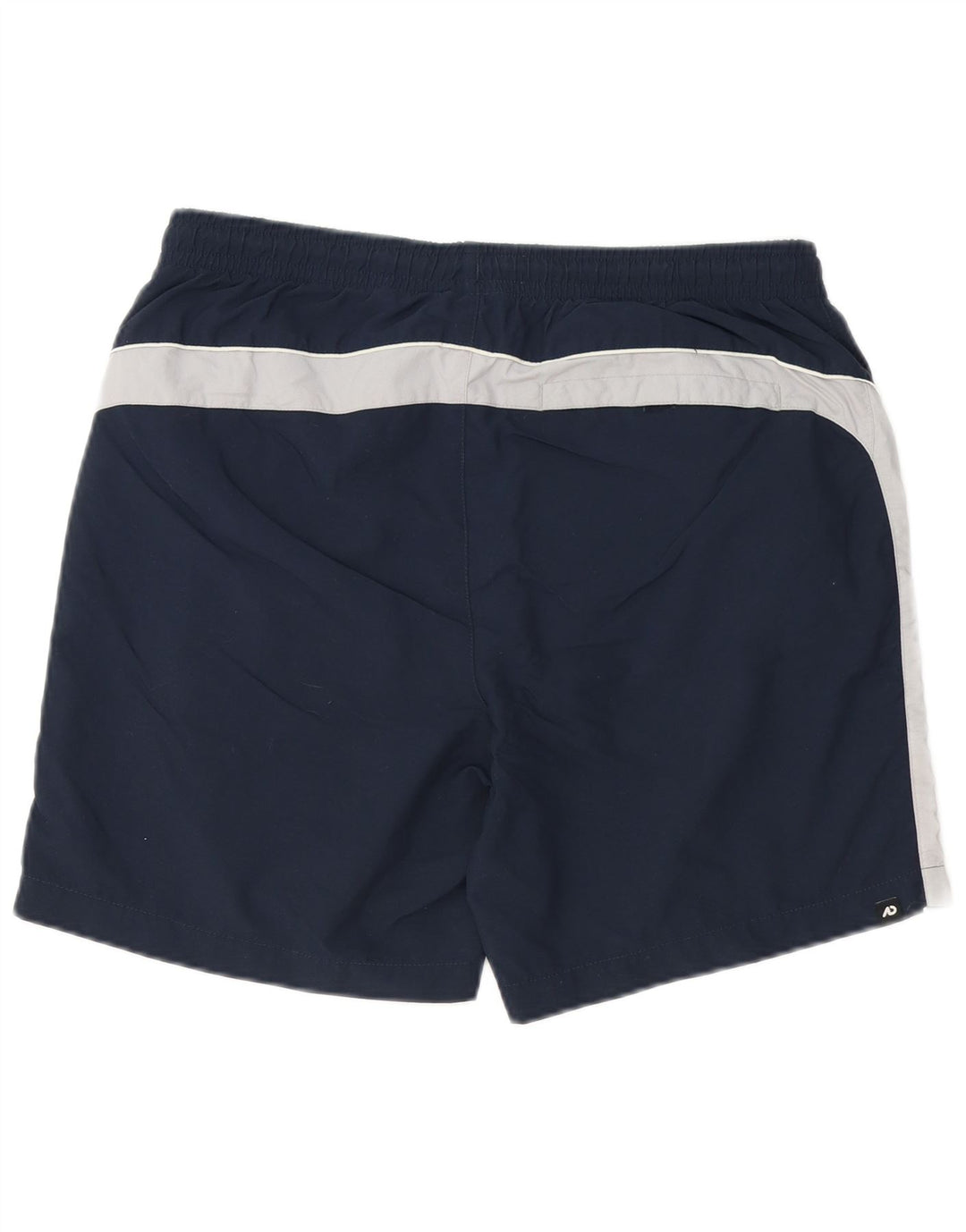 Nike Mens Swimming Shorts Medium Navy Blue Colourblock Polyester